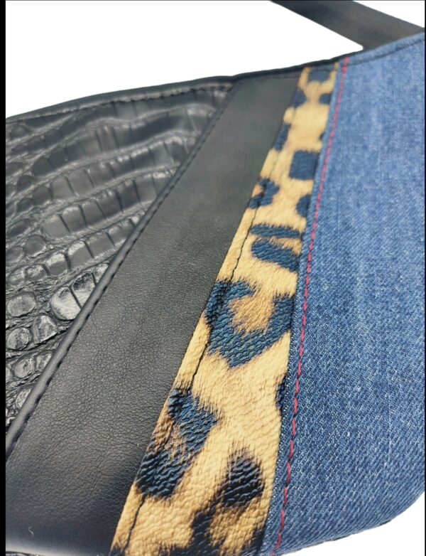 sac banane réversible pièce unique fait main cuir français