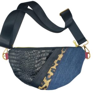 Sac banane réversible  [Sauvage et Chic] léopard
