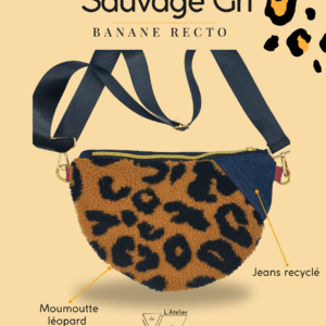 Banane SAUVAGE moumoutte léopard