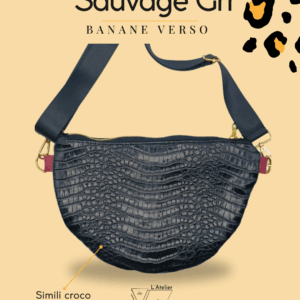 Banane SAUVAGE moumoutte léopard