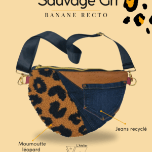 Banane SAUVAGE moumoutte léopard